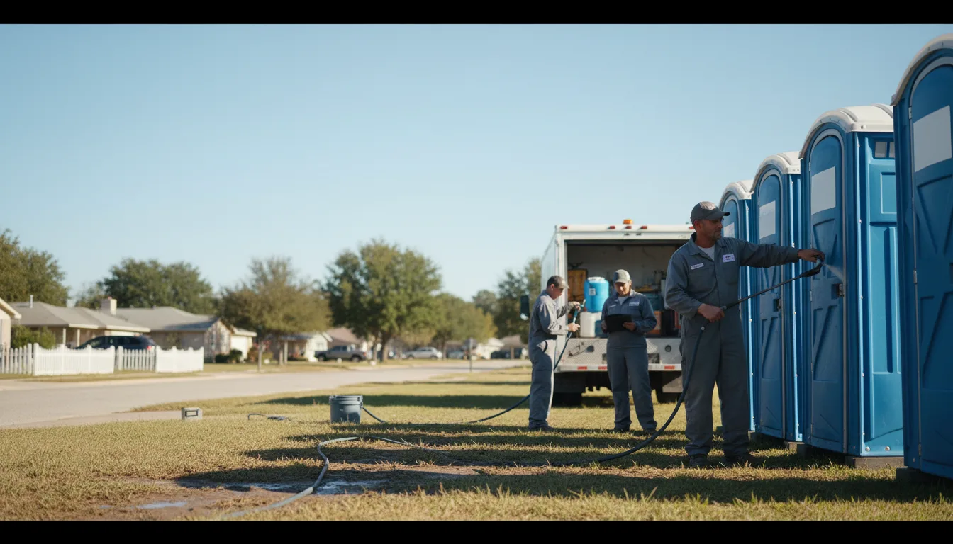 Long-Term Portable Toilet Rental in Vanlue, OH near me